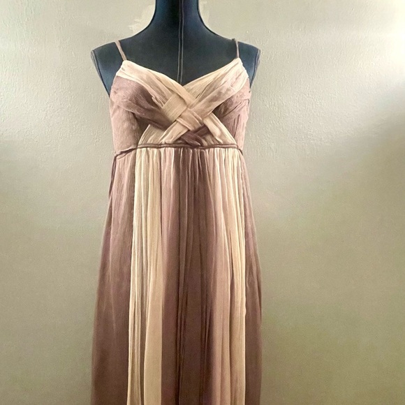 Mimi Maternity Cocktail Silk Dress Ombre
Lavender Pink Wedding Party Spring EUC - Picture 4 of 8